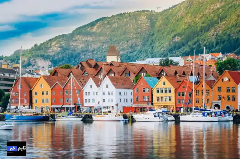 برگن نروژ زیباترین شهر جهان